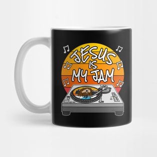 Jesus Is My Jam Christian DJ Church Musician Mug